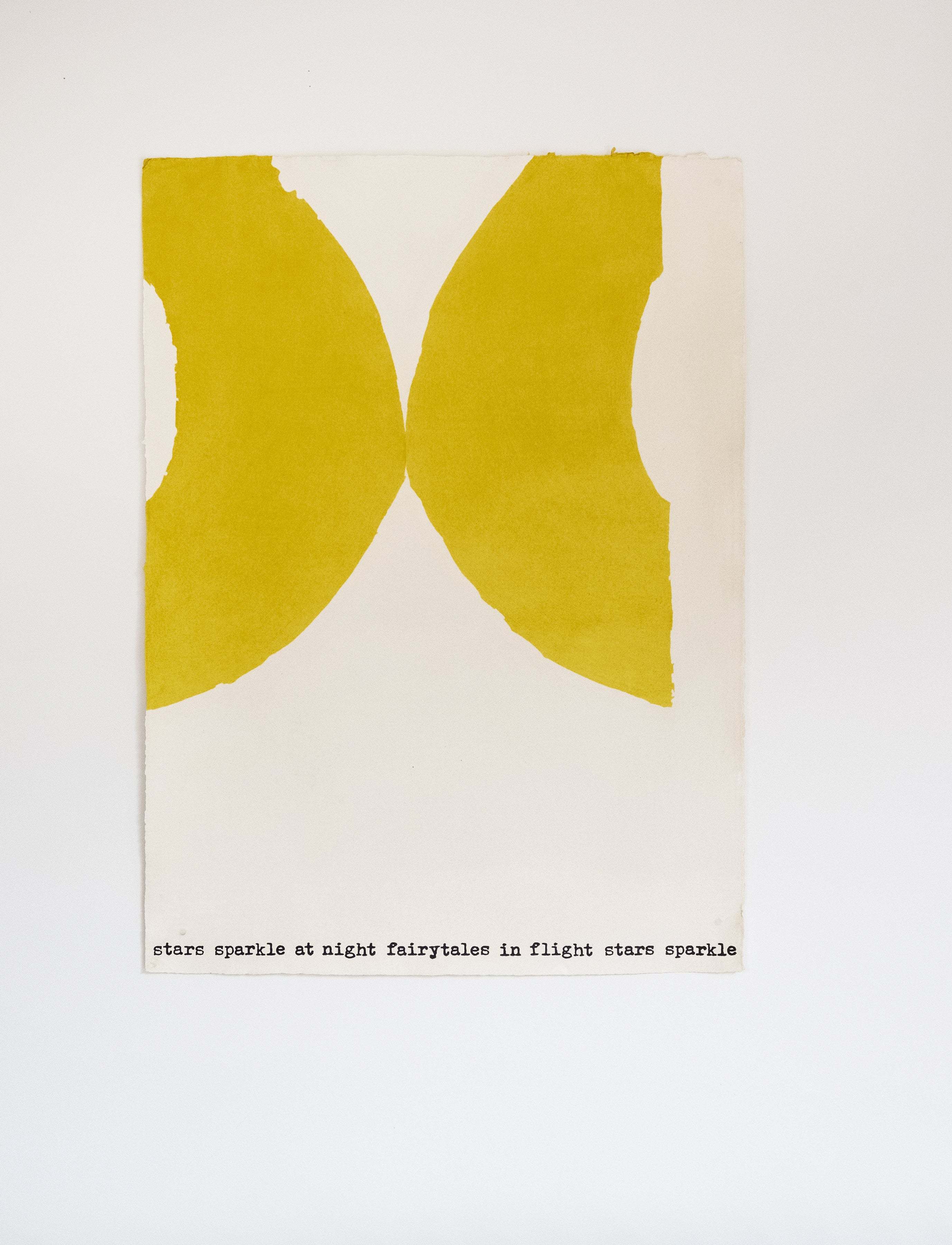 stars sparkle at night